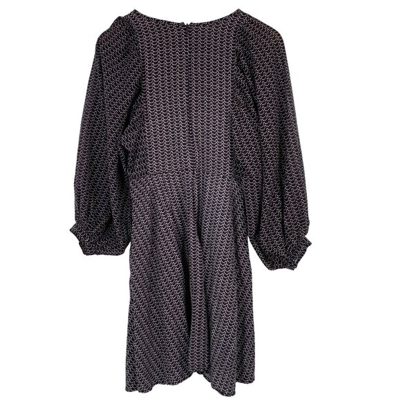 Maeve By Anthropologie Fit & Flare Mini Dress S RX10451 EUC Navy - Picture 3 of 9